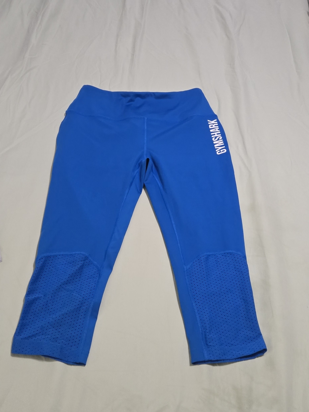 Gymshark Women's  Blue Performance Cropped Leggings size S